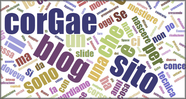 Blog Sito - corGae.it