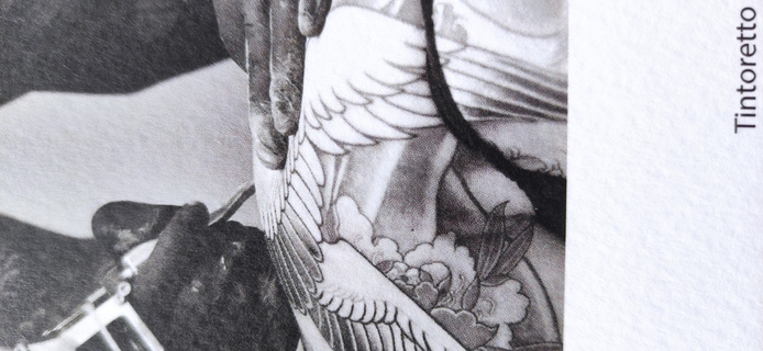 stampa digitale HP Indigo su carta Tintoretto Gesso - monocromia